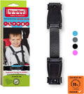 STRAP STOP Anti Escape Car Seat Strap — UK Made, Crash Tested, ECE R44-04 & R129 - BLACK