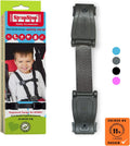 STRAP STOP Anti Escape Car Seat Strap — UK Made, Crash Tested, ECE R44-04 & R129 - Grey